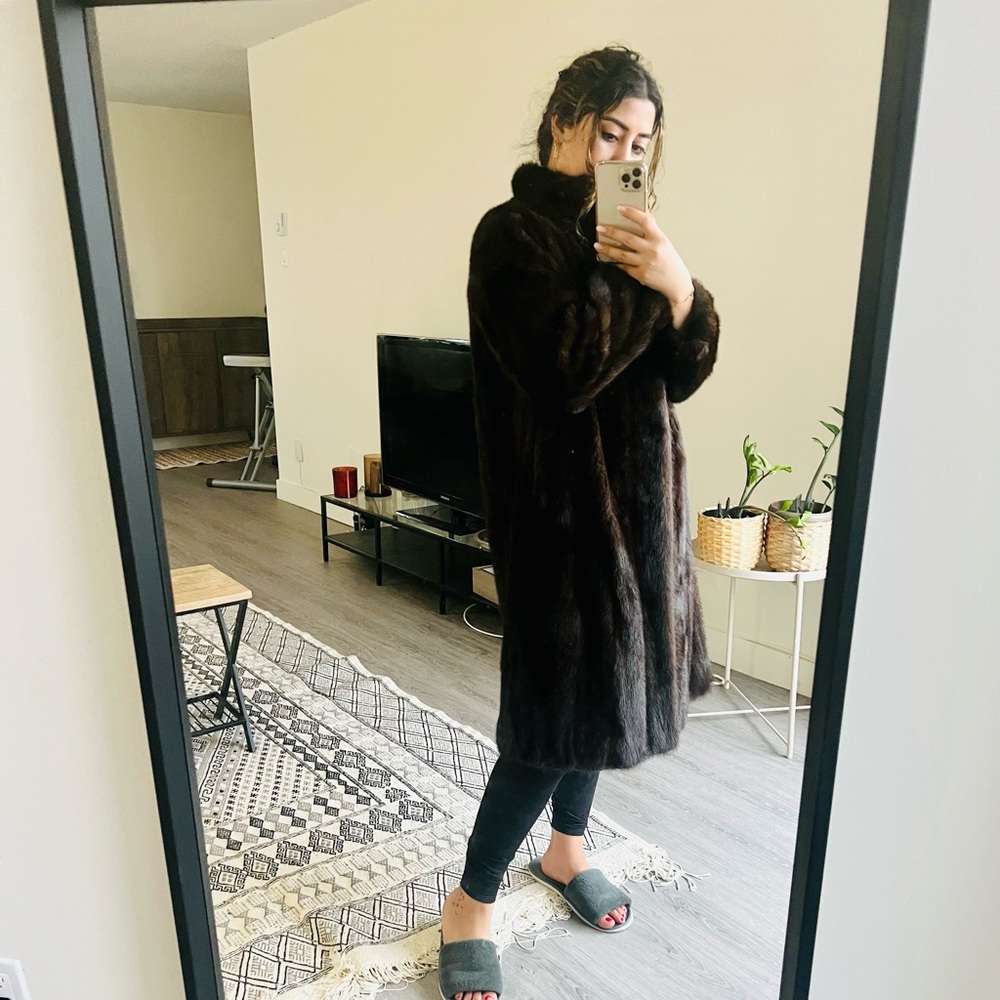 Sprung Frères Mink fur coat